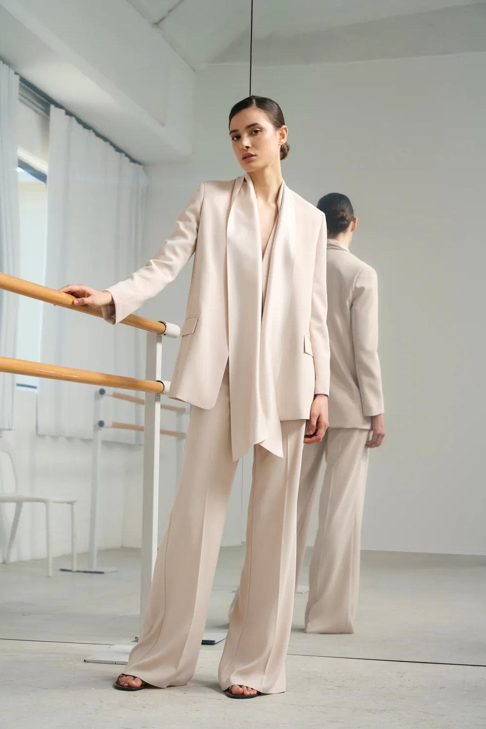 BLAZER CON SCIARPA