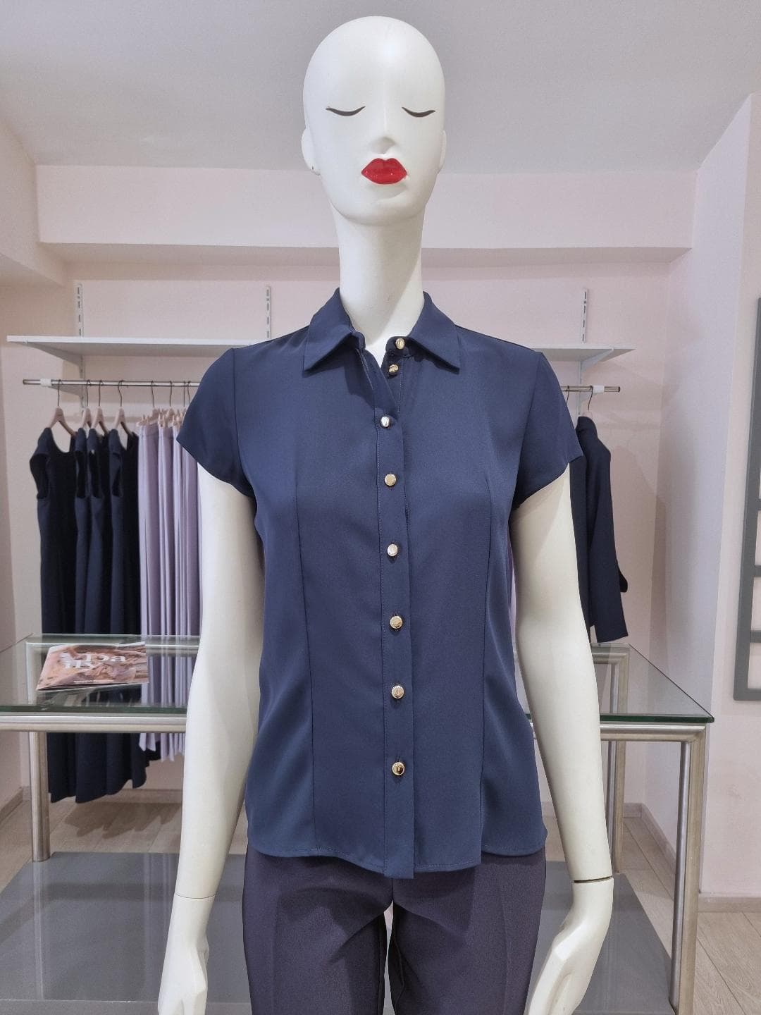 CAMICIA MANICHE CORTE