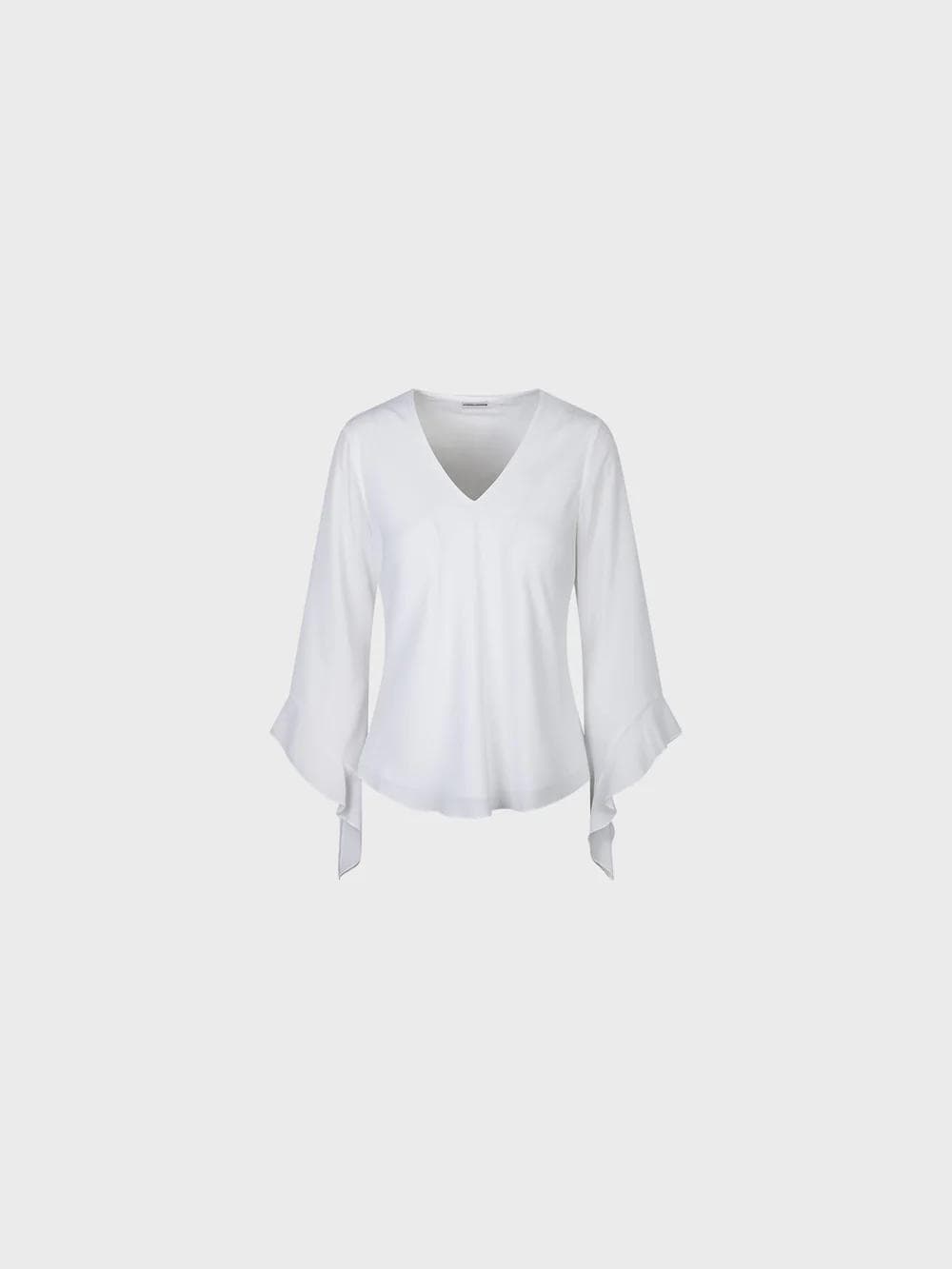 BLUSA CON SCOLLO A V