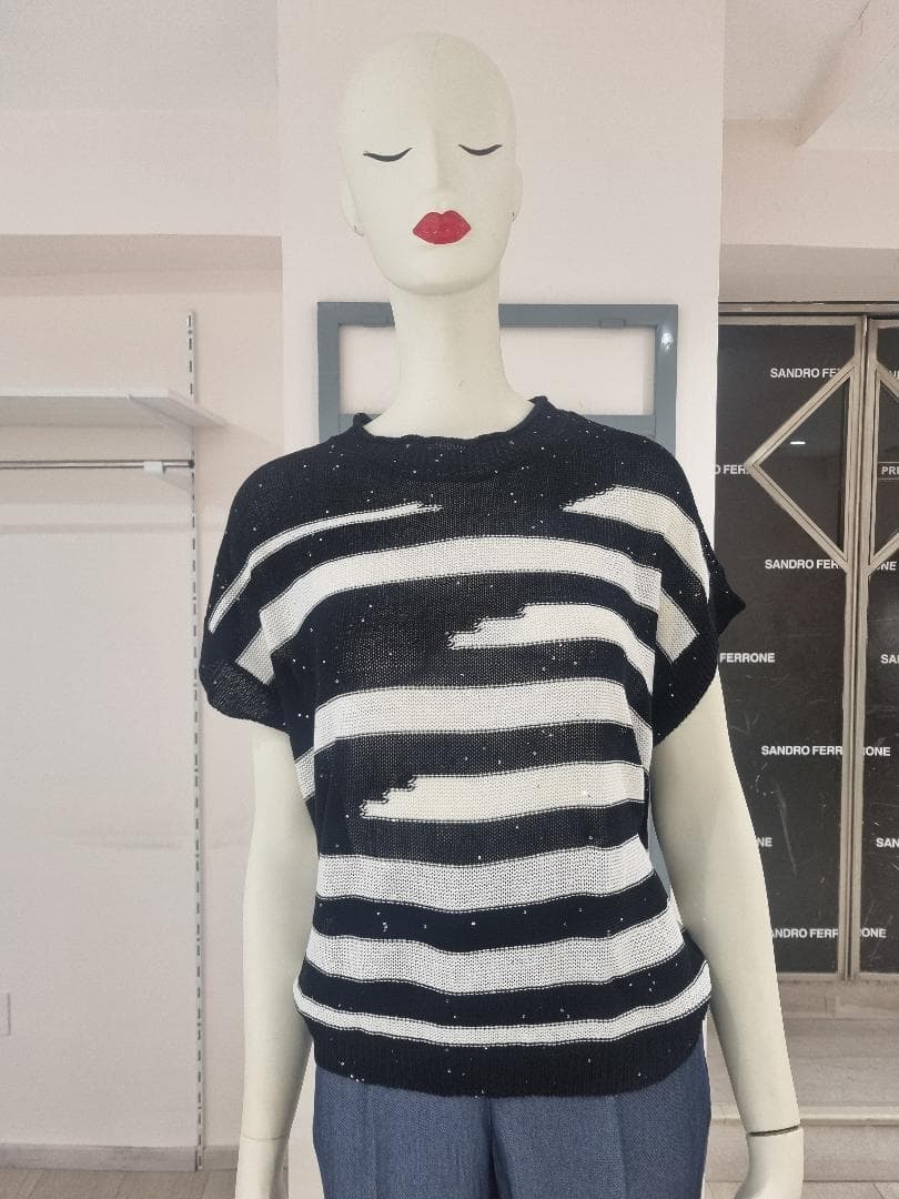 MAGLIA BICOLORE